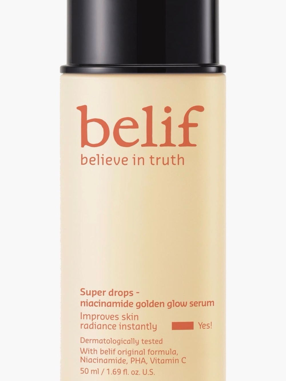 New Belief Super Drops Niacinamide Golden Glow Serum 1.69 Fl oz full sz